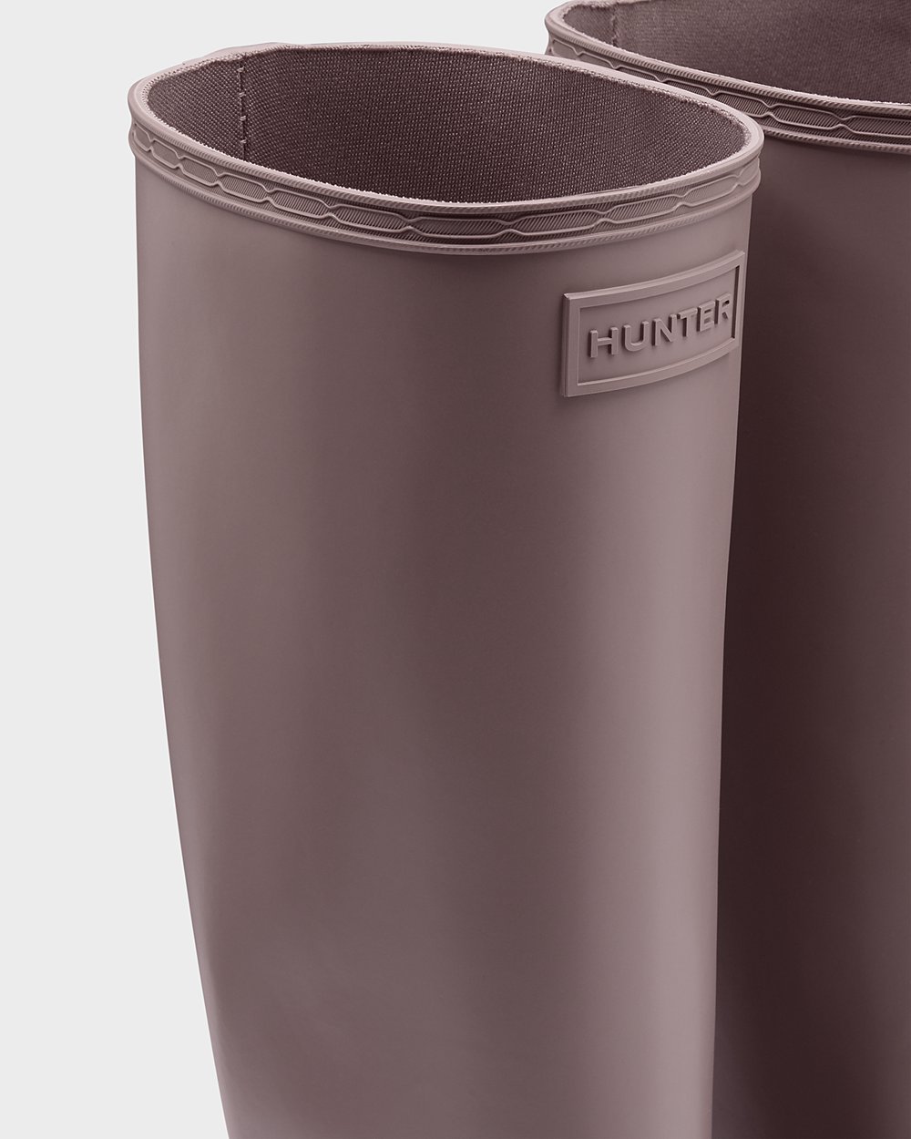 Botas Creeper Hunter Feminina Roxo - Refined Slim Fit Tall - 91DJBZUXH